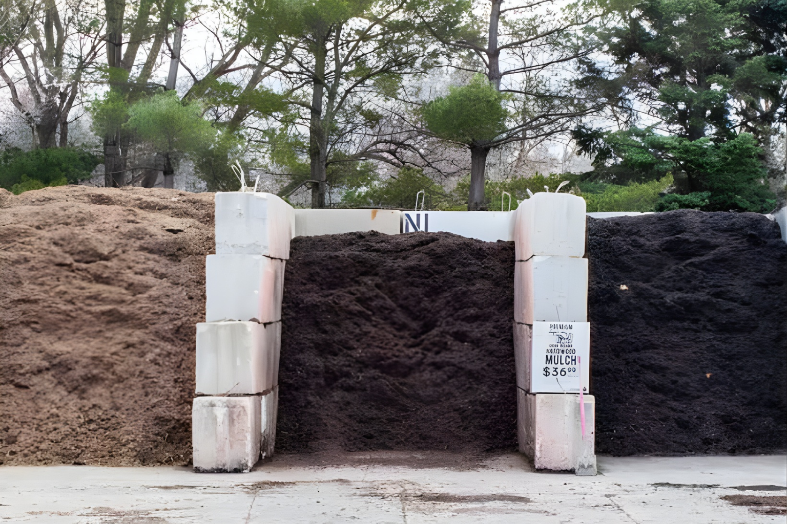 bulk soil sand gravel delivery Waveland MS landscaping materials