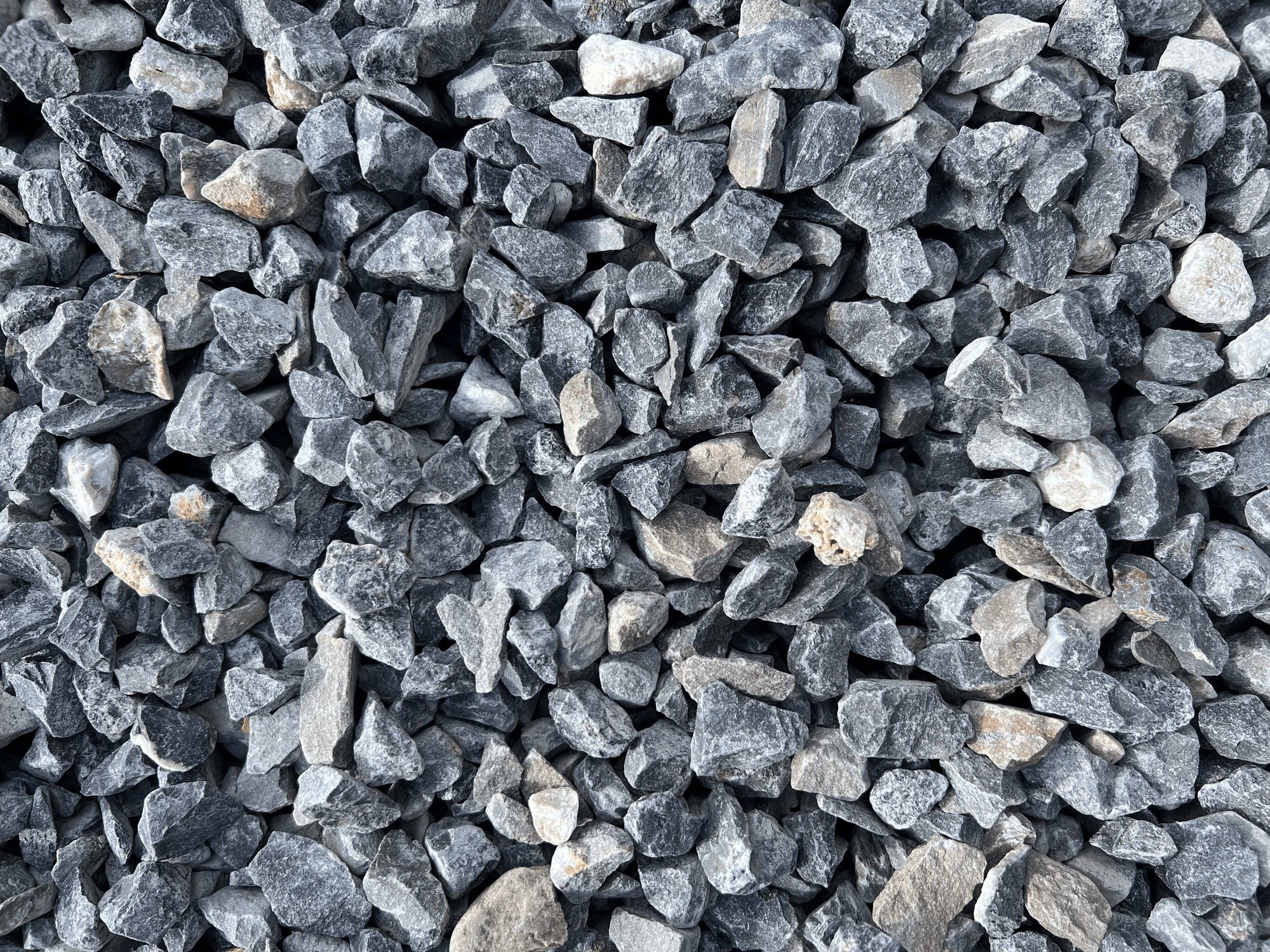 Crushed limestone gravel for driveways and drainage delivery in Picayune, Bay St. Louis, Slidell, and surrounding areas